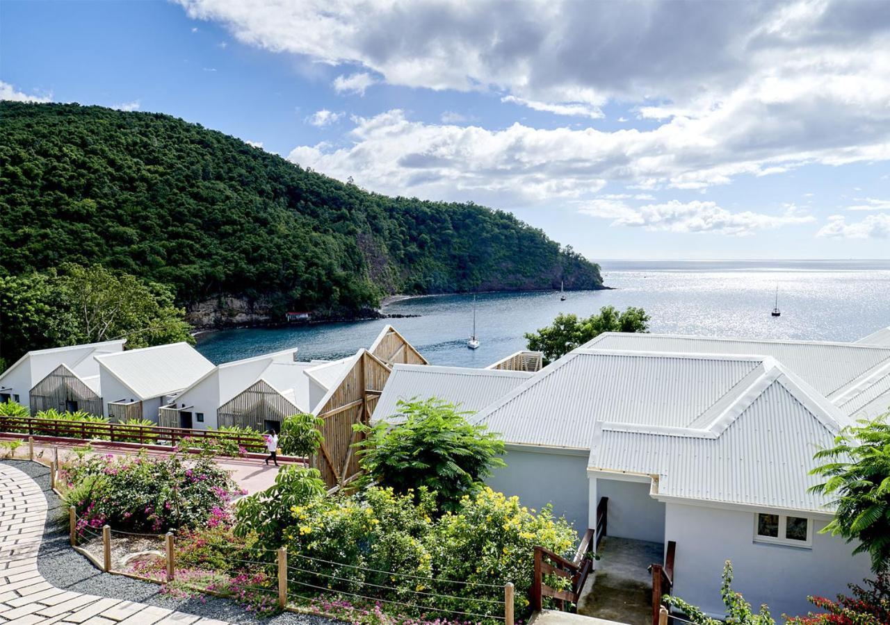 Les Galets Rouges Lodges & Spa Bouillante Exterior foto