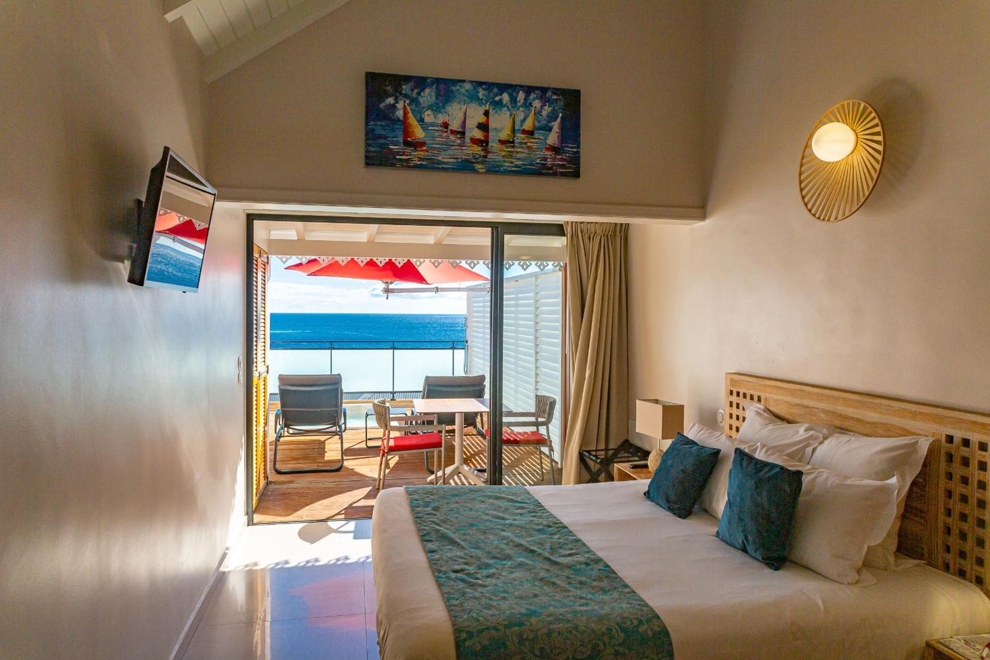 Les Galets Rouges Lodges & Spa Bouillante Exterior foto